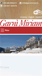 Mobile Screenshot of garnimiriam.it